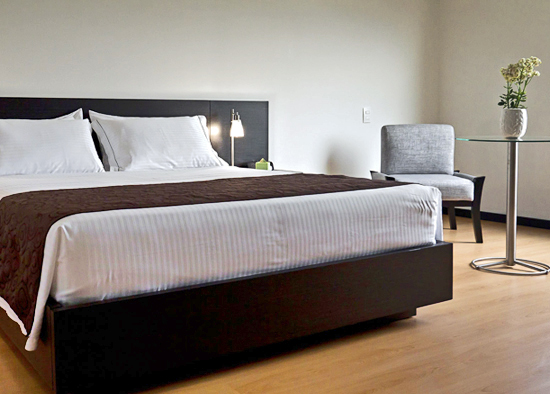 Rooms of the Tequendama Hotel MedellinRespite in contemporary style and exceptional amenities