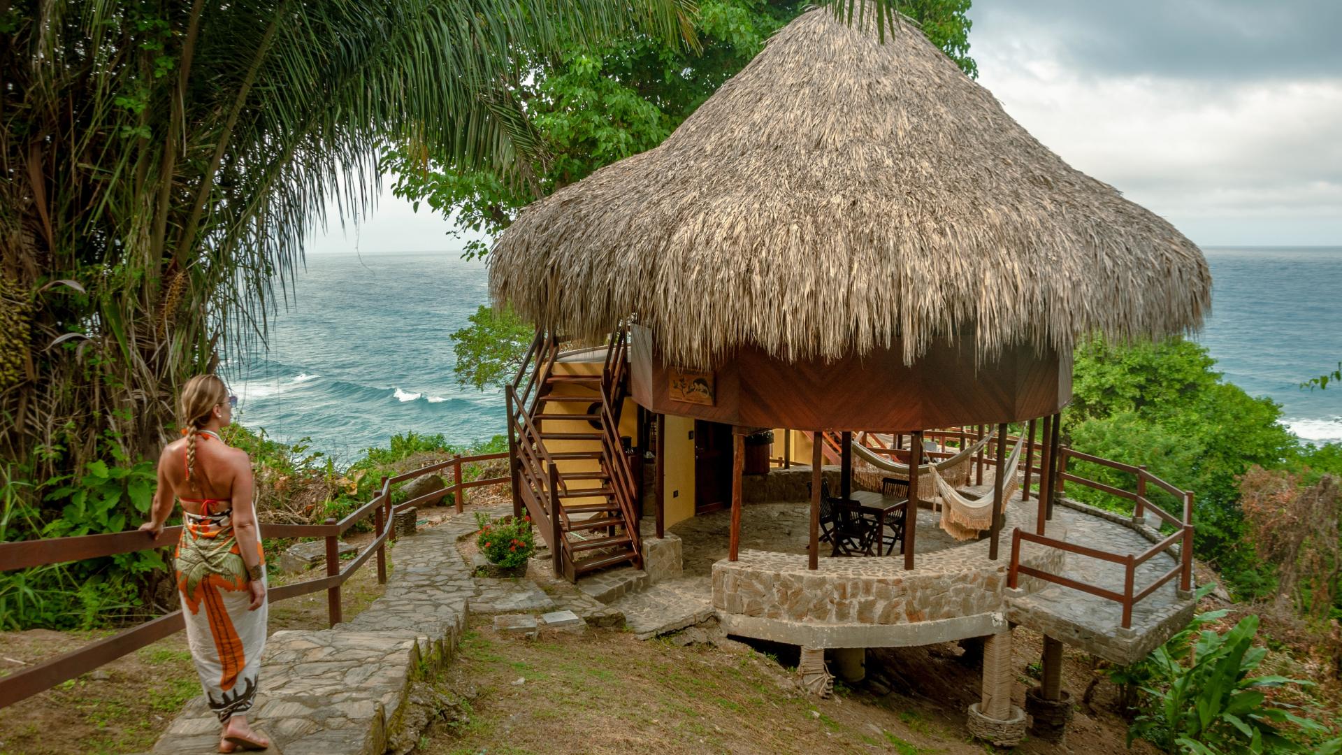 Alojamiento en Ecohabs Tequendama Playa Cañaveral Parque TayronaDescanso y relax acompañado del sonido del mar