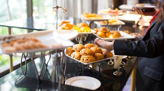 Desayuno bufé